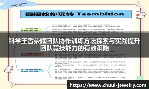 科学王者荣耀团队协作训练方法探索与实践提升团队竞技能力的有效策略