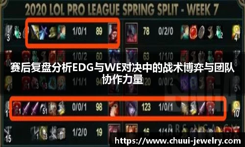 赛后复盘分析EDG与WE对决中的战术博弈与团队协作力量